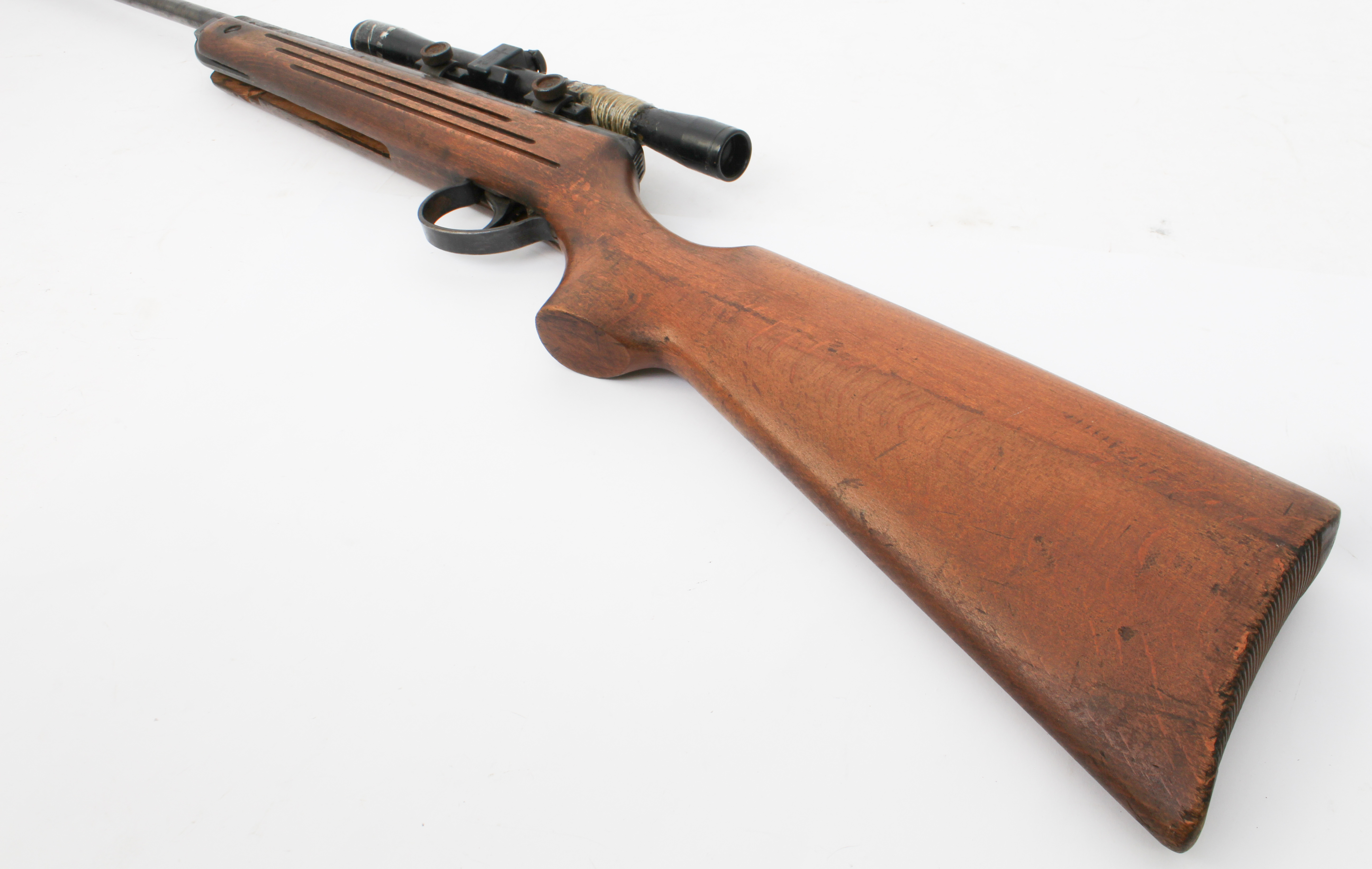 A BSA .177 air rifle (22119) with telescopic sight, 18" barrel and 13 3/4" stock - Image 3 of 8