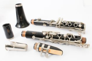 A Boosey & Hawkes 'Regent' clarinet (542419) in its fitted case