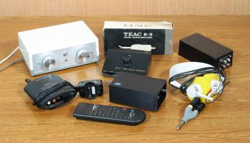 A quantity of hi-fi stereo accessories, interconnect cables, speaker wire etc. (two boxes)