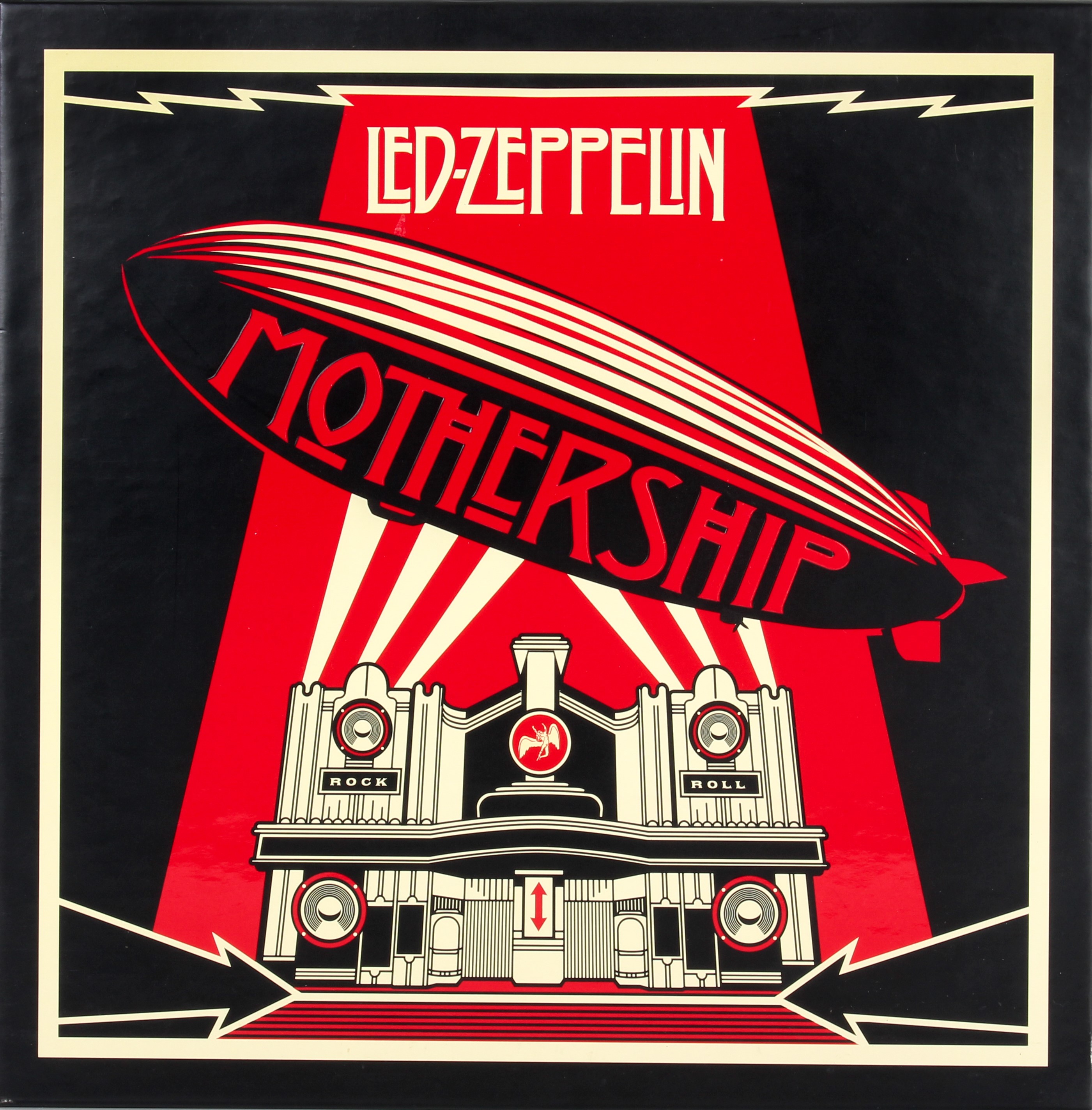 Led Zeppelin: Mothership - 4-LP boxed set, issued 2007, Atlantic Records Swan Song R1 344700 (