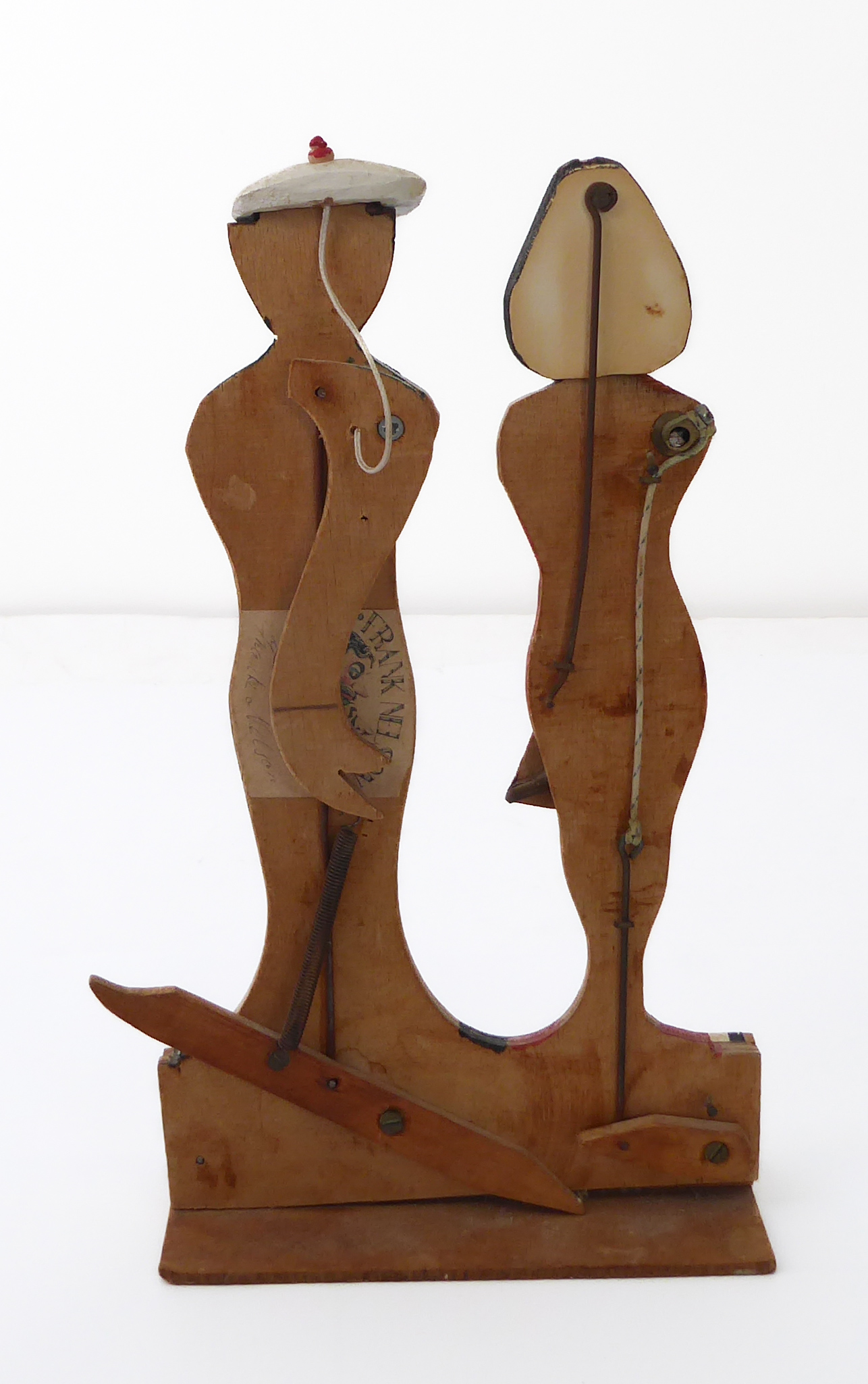 Frank Nelson (193-2012): a humorous risqué wooden automata - 'TheGotchagot', depicting a sailor - Image 4 of 4