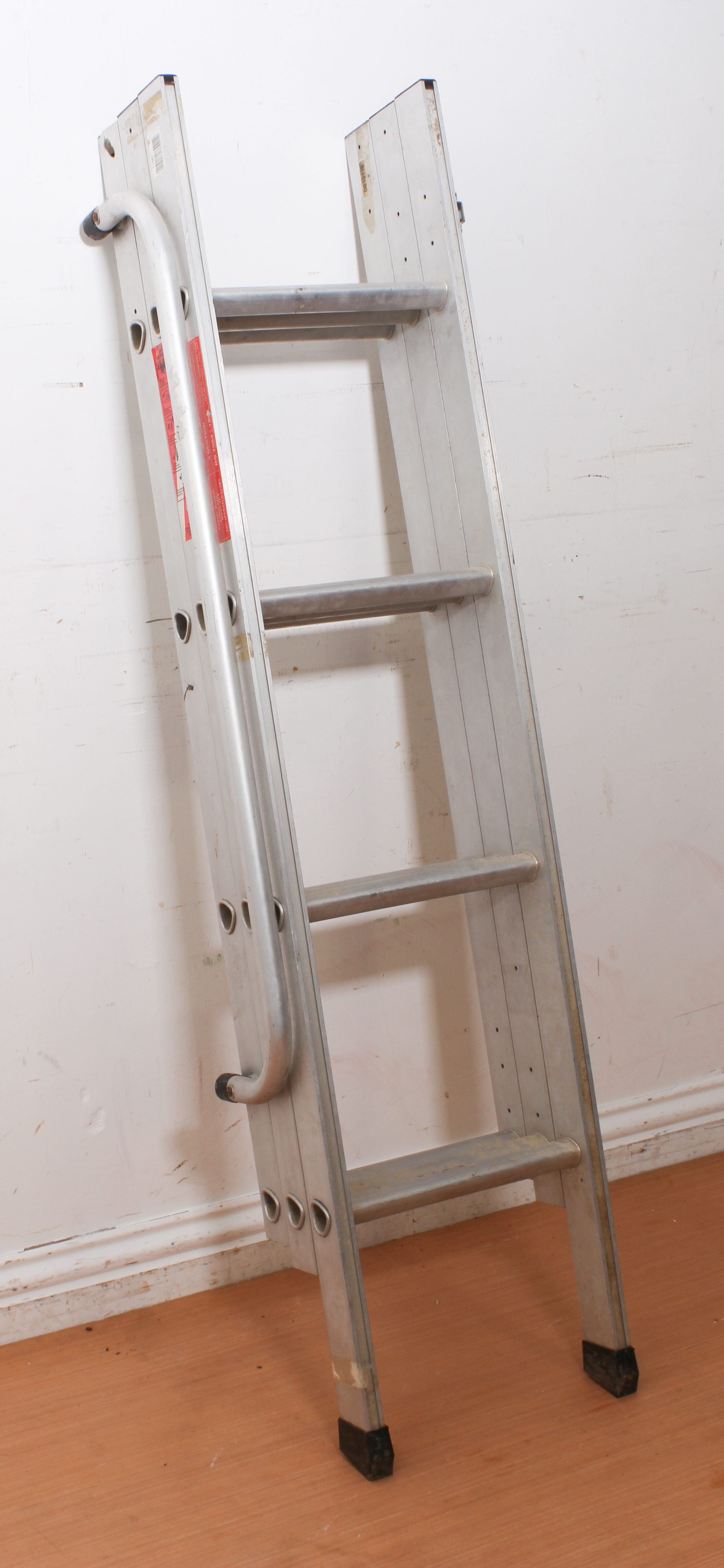 A three-section loft ladder