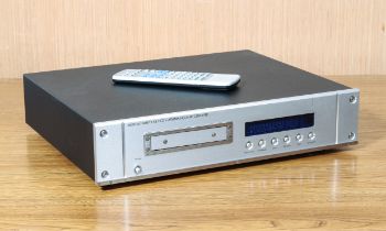 A Musical Fidelity hi-fi A3.2 CD Upsampling 24-Bit CD Player - c.2004, with mains lead, interconnect