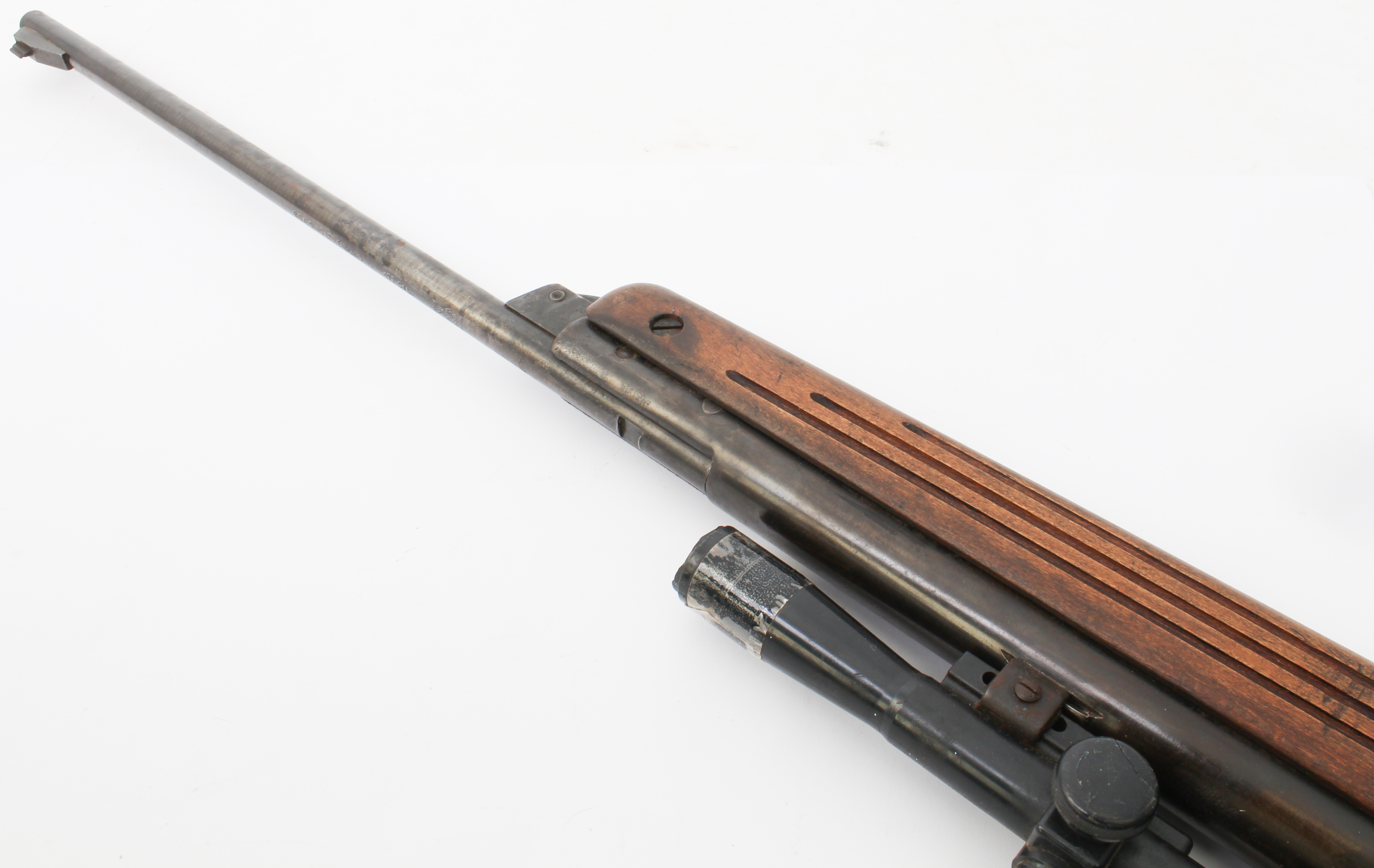 A BSA .177 air rifle (22119) with telescopic sight, 18" barrel and 13 3/4" stock - Image 8 of 8