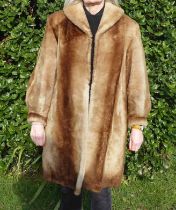 A 1950s Branco coat made from Tescan beaver lamb (a type of sheepskin)