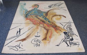 An Ege Axminster Art Line 'Salvador Dali' wool rug - 1980s, Danish, from 'The 20th Century