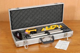 A cased Laser Edge 45-M Kit by Infiniter - battery powered, with instruction booklet.