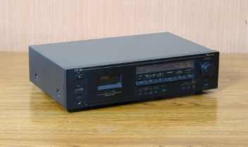 A Nakamichi CR-3E Discrete Head Cassette Deck hifi tape player - with Dolby B/C and MPX Filter,