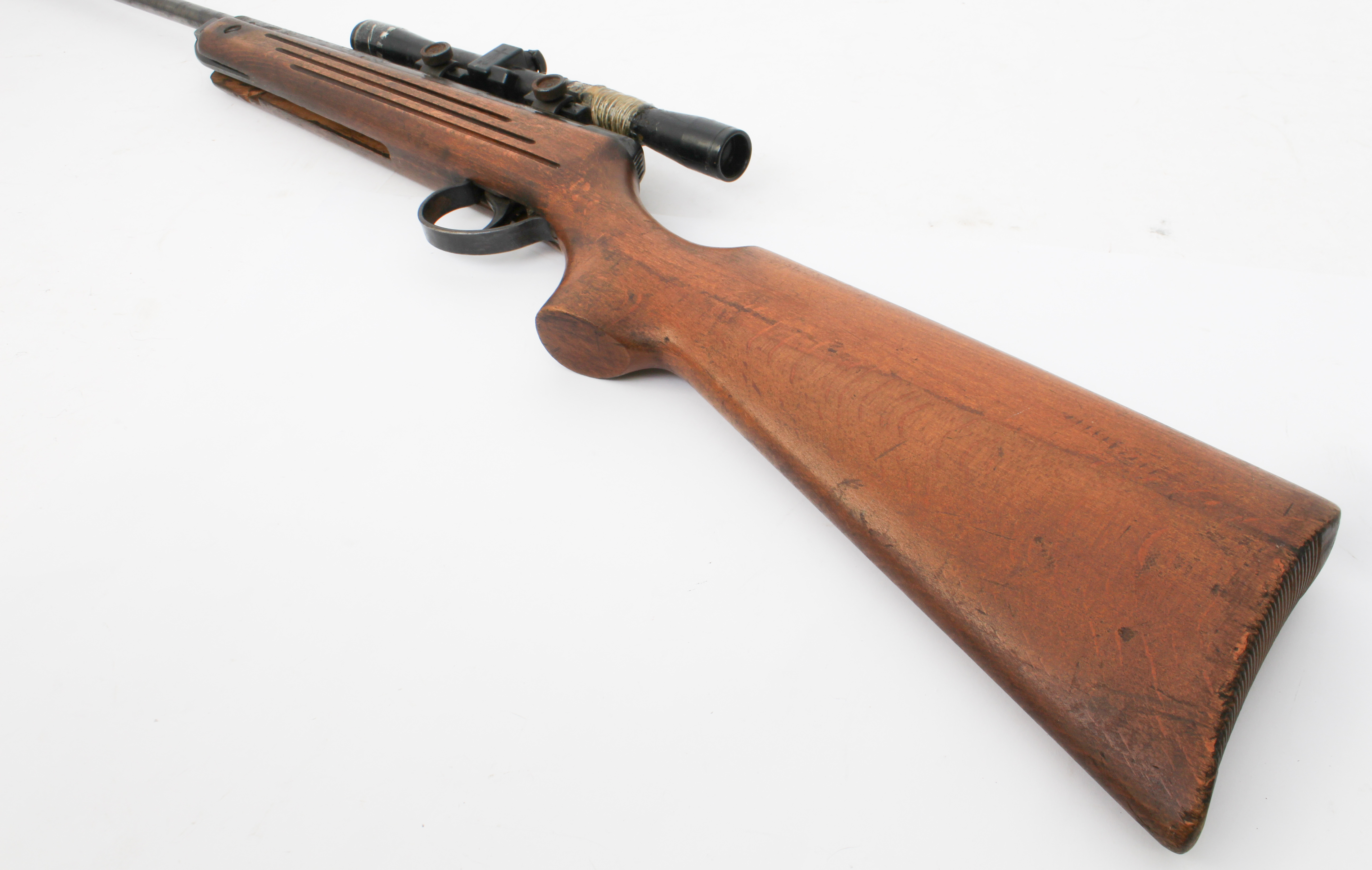 A BSA .177 air rifle (22119) with telescopic sight, 18" barrel and 13 3/4" stock - Image 7 of 8