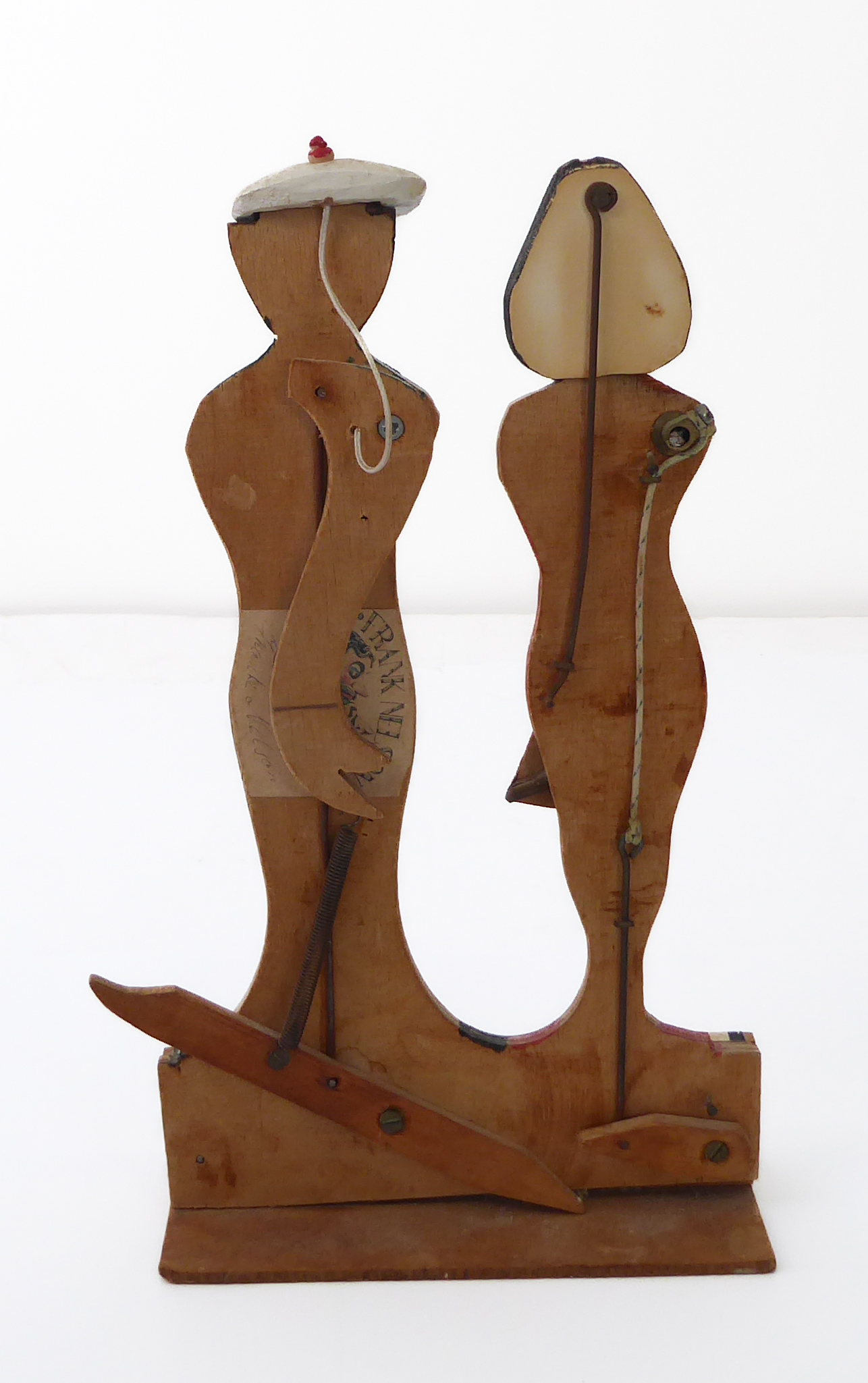 Frank Nelson (193-2012): a humorous risqué wooden automata - 'TheGotchagot', depicting a sailor - Image 2 of 4