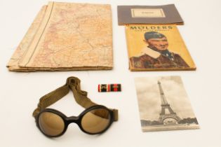 WW2 German military issue and other related ephemera: a pair of Luftwaffe 'Nigura' (Nitsche &