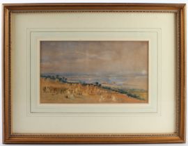 Late 19th Century English School Freshwater, Isle of Wight, c 1890 Watercolour