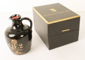 A bottle of QE2 single malt Scotch whisky - 12 years old, 48.6% vol., 75cl, in the original fitted