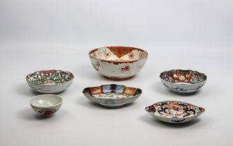 A small group of Chinese and Japanese porcelain - 19th and 20th century, comprising two flower