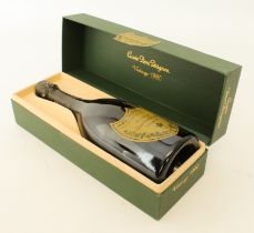 Dom Perignon 1990 Vintage Champagne - one bottle, 75cl, in original green card case, level 9mm below