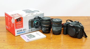 A Canon EOS 40D 10.1 MP Digital SLR camera kit - with EF-S 17-85mm f4-5.6 IS USM lens, with