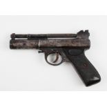 A .22 Webley & Scott Birmingham Mark 1 air pistol.