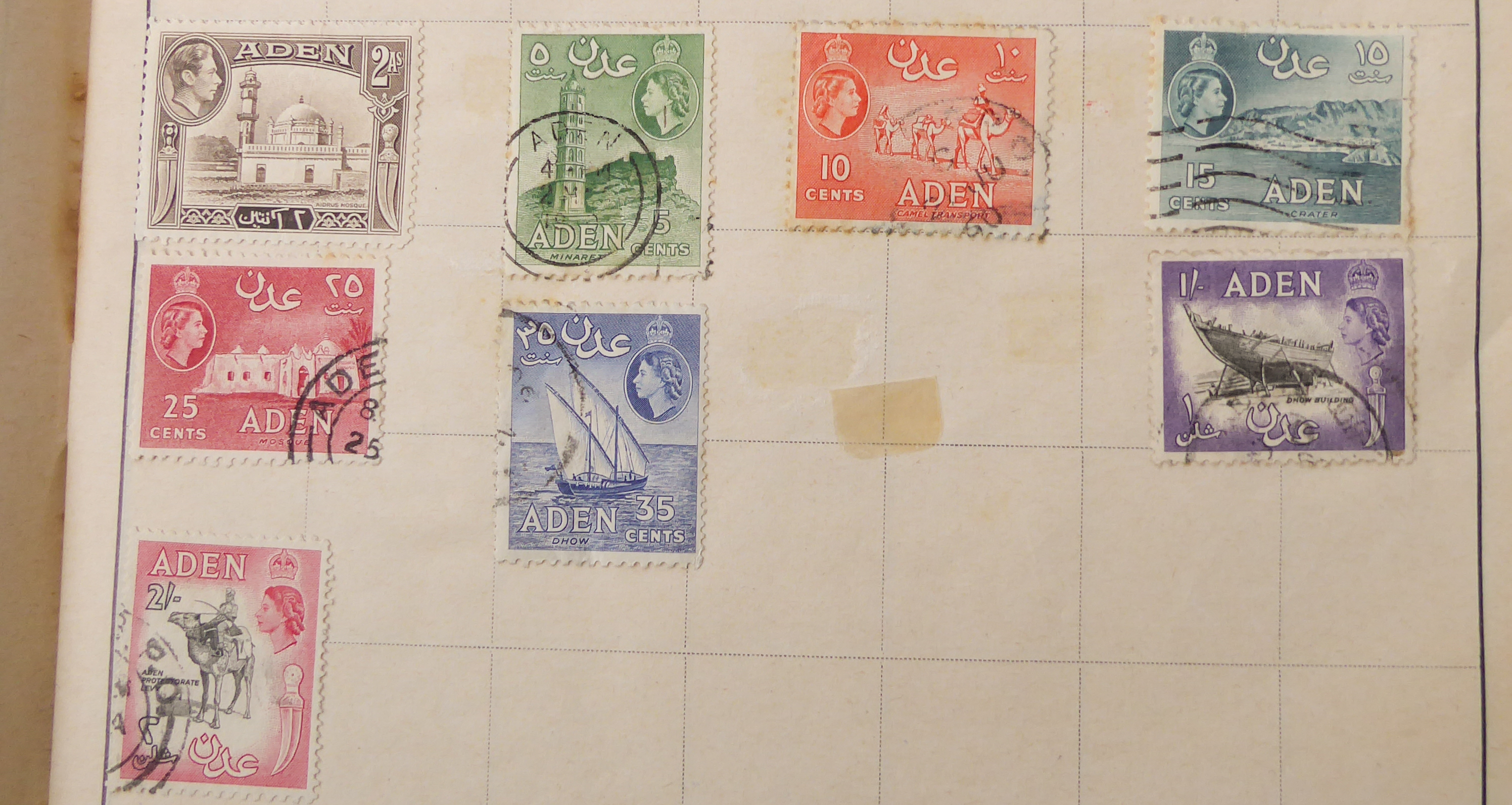 An interesting collection of albumed and semi-sorted GB and World stamps: 1. an album of hinged, - Image 8 of 37