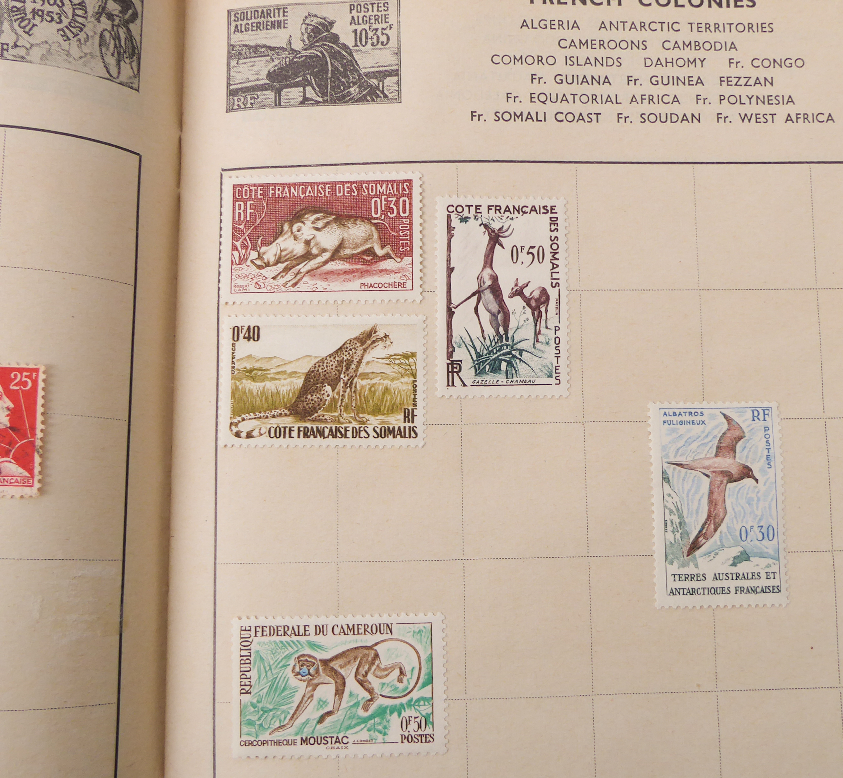 An interesting collection of albumed and semi-sorted GB and World stamps: 1. an album of hinged, - Image 19 of 37