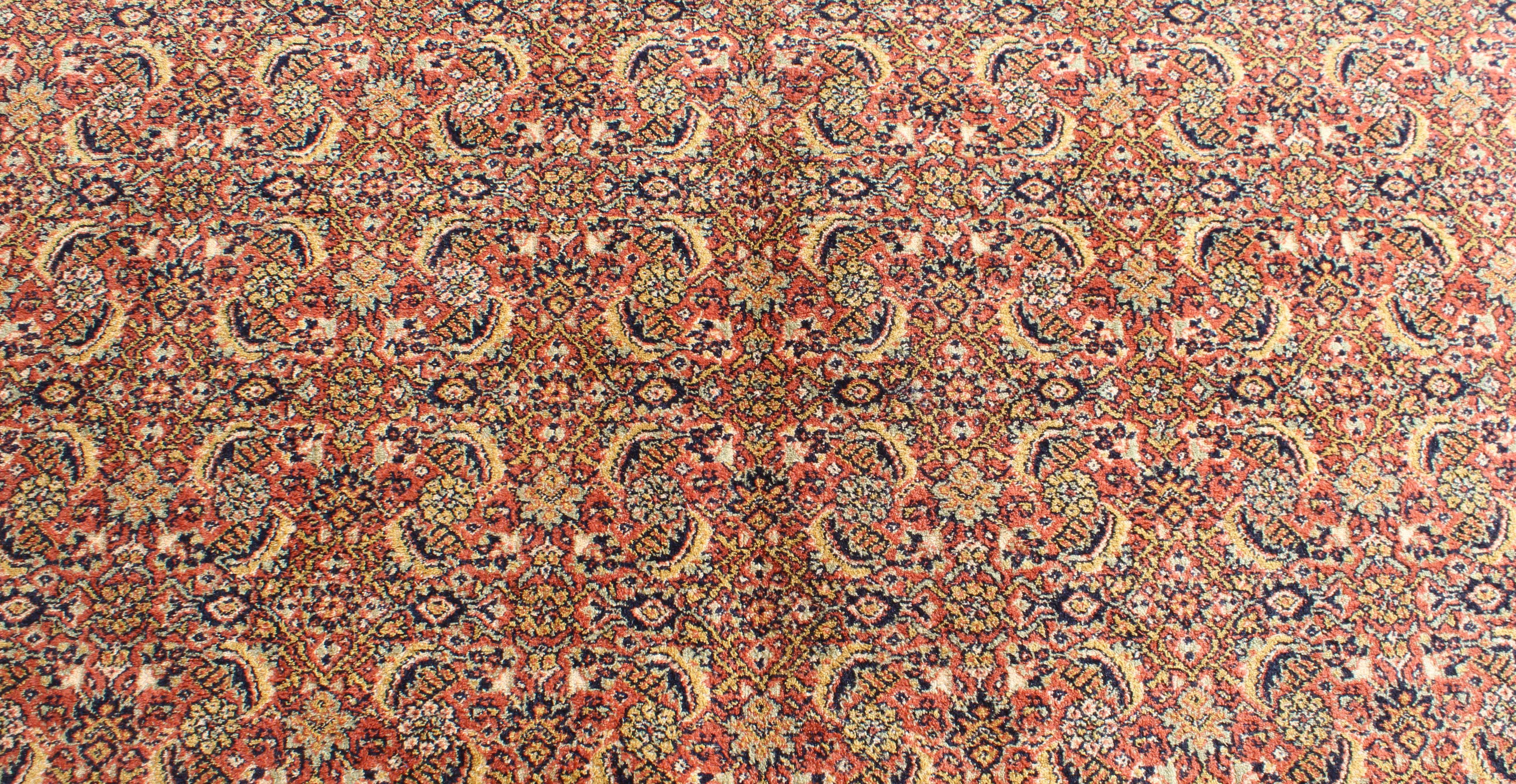 A modern, machine made large wool rug - 'Super Kashan' by Handmade Carpets Ltd. of Belgium, with a - Image 4 of 4