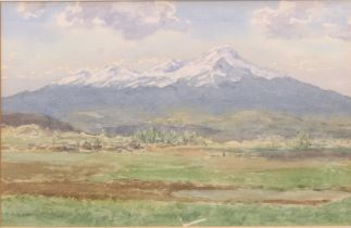 Arthur Victor Coverley-Price (British, 1901-1988) 'Taurus Mountains from near Aksaray, Turkey'