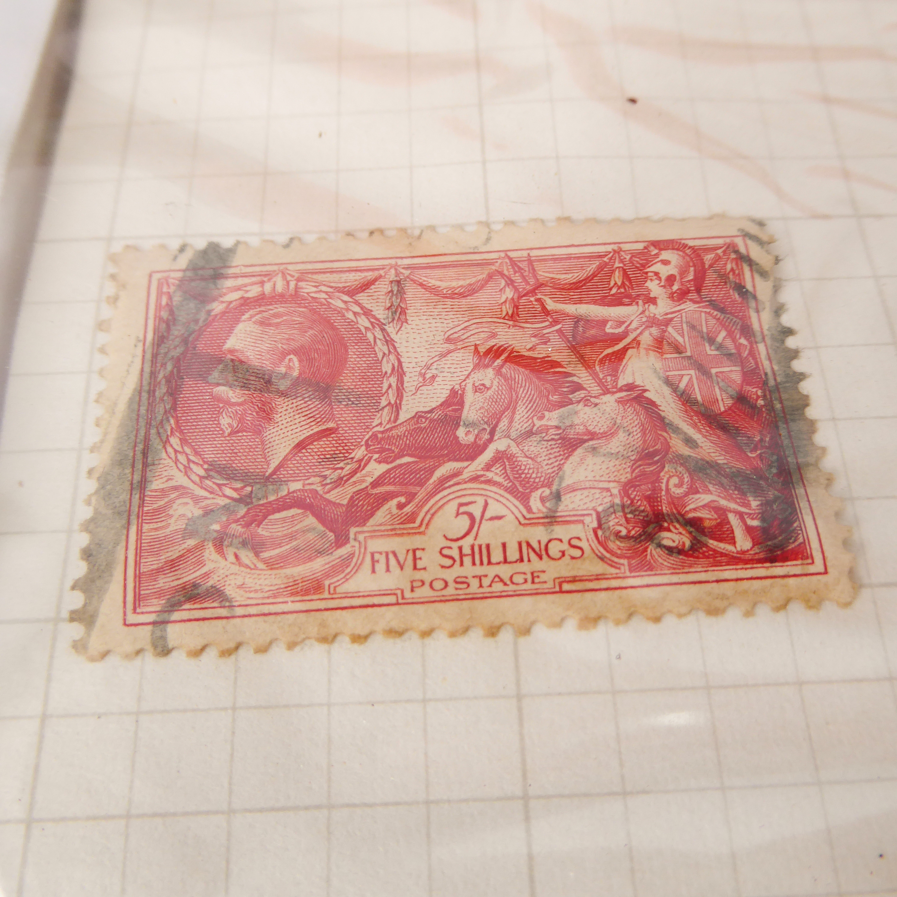 An interesting collection of albumed and semi-sorted GB and World stamps: 1. an album of hinged, - Image 5 of 37