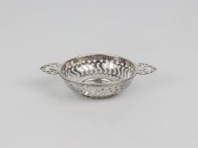 A hallmarked silver sweetmeat dish.