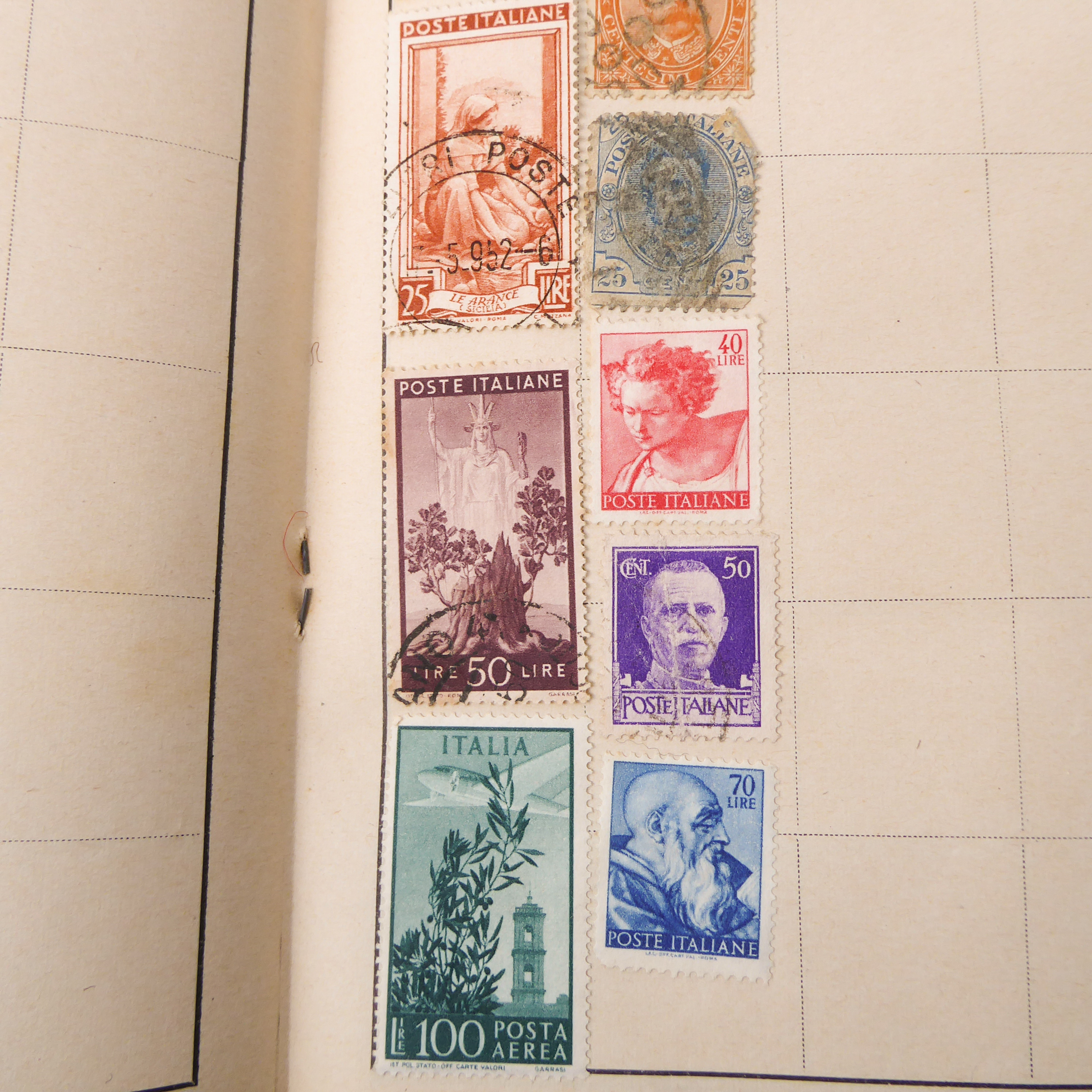 An interesting collection of albumed and semi-sorted GB and World stamps: 1. an album of hinged, - Image 26 of 37