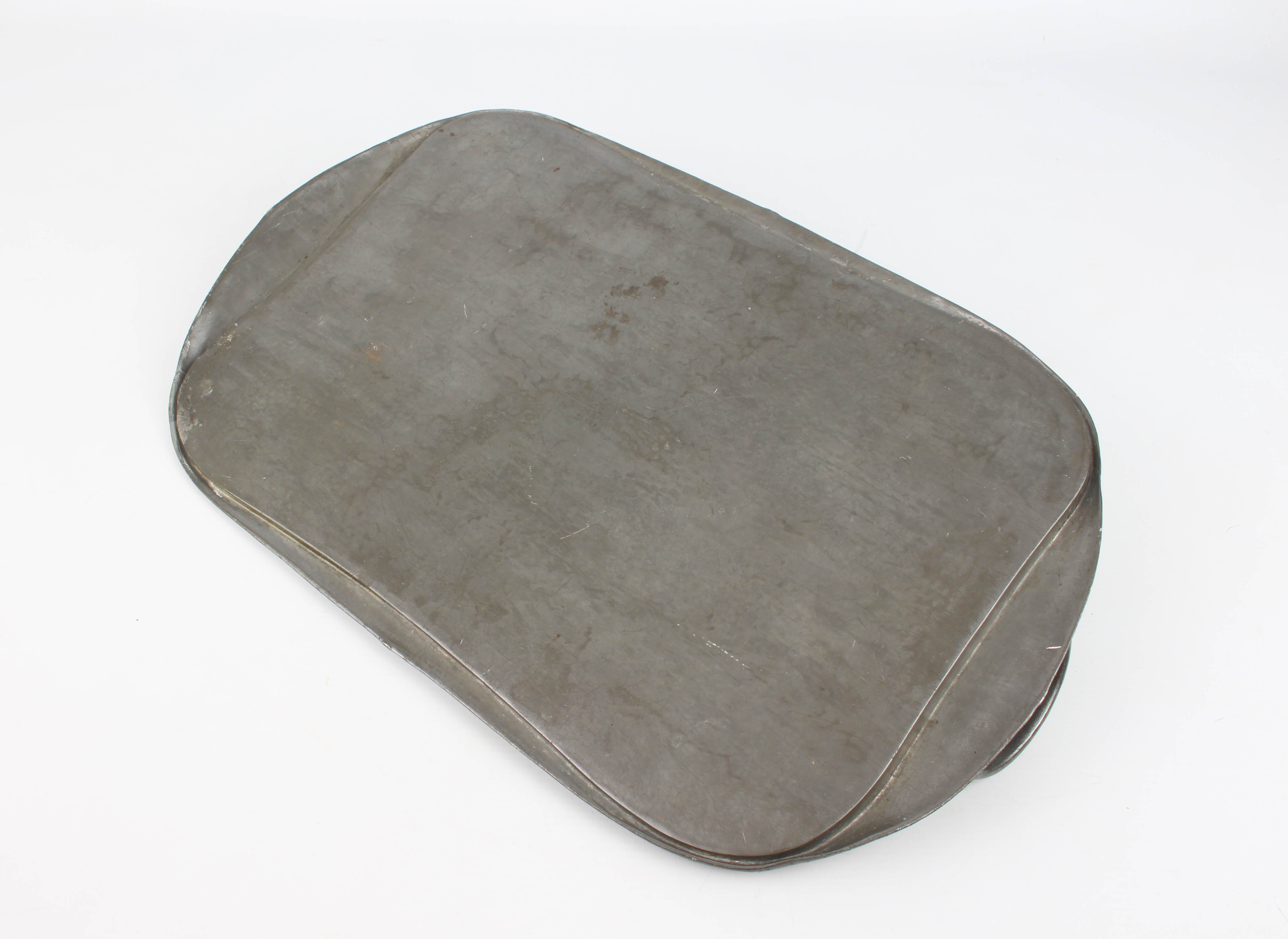 An Archibald Knox for Liberty & Co. 'Tudric' pewter tray - of rounded oblong form with planished - Image 2 of 2