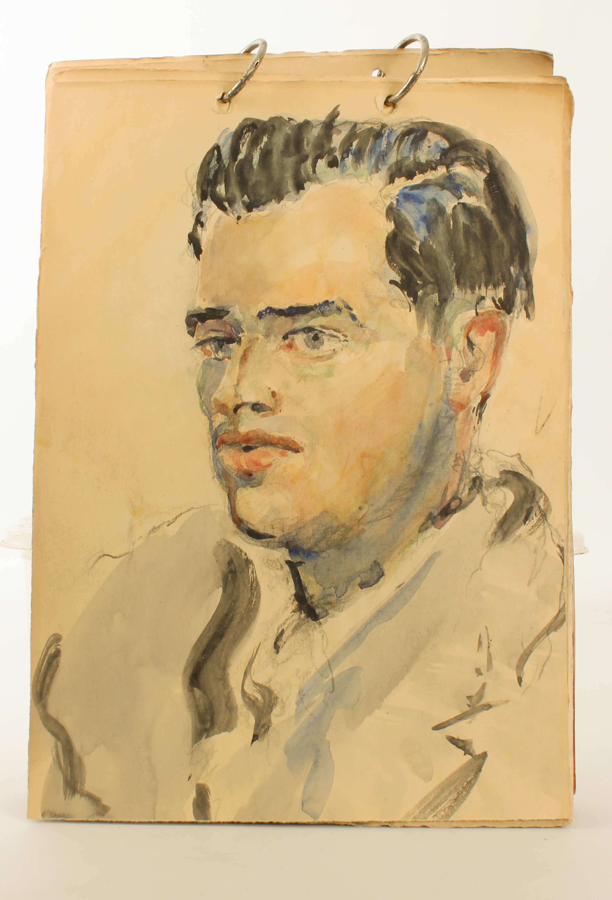 Frank Boothman (British, second half 20th century) Three sketchbooks (Daler, Tinted Ingres paper), - Image 5 of 5