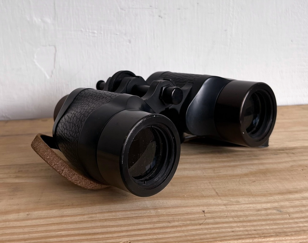 Seven pairs of vintage binoculars (six cased) - including pairs Carl Zeiss Jena (Deltrentis 8x30); - Image 11 of 13