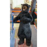 A large floor standing plush toy Black Bear by Ditz Designs - (The Hen House Inc., Norwalk, Ohio,