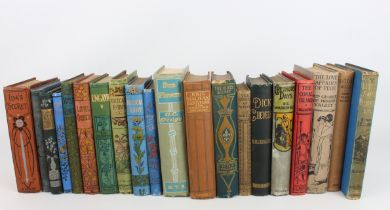 A collection of 20 late 19th/early 20th century books, many with decorative bindings:: R.M.