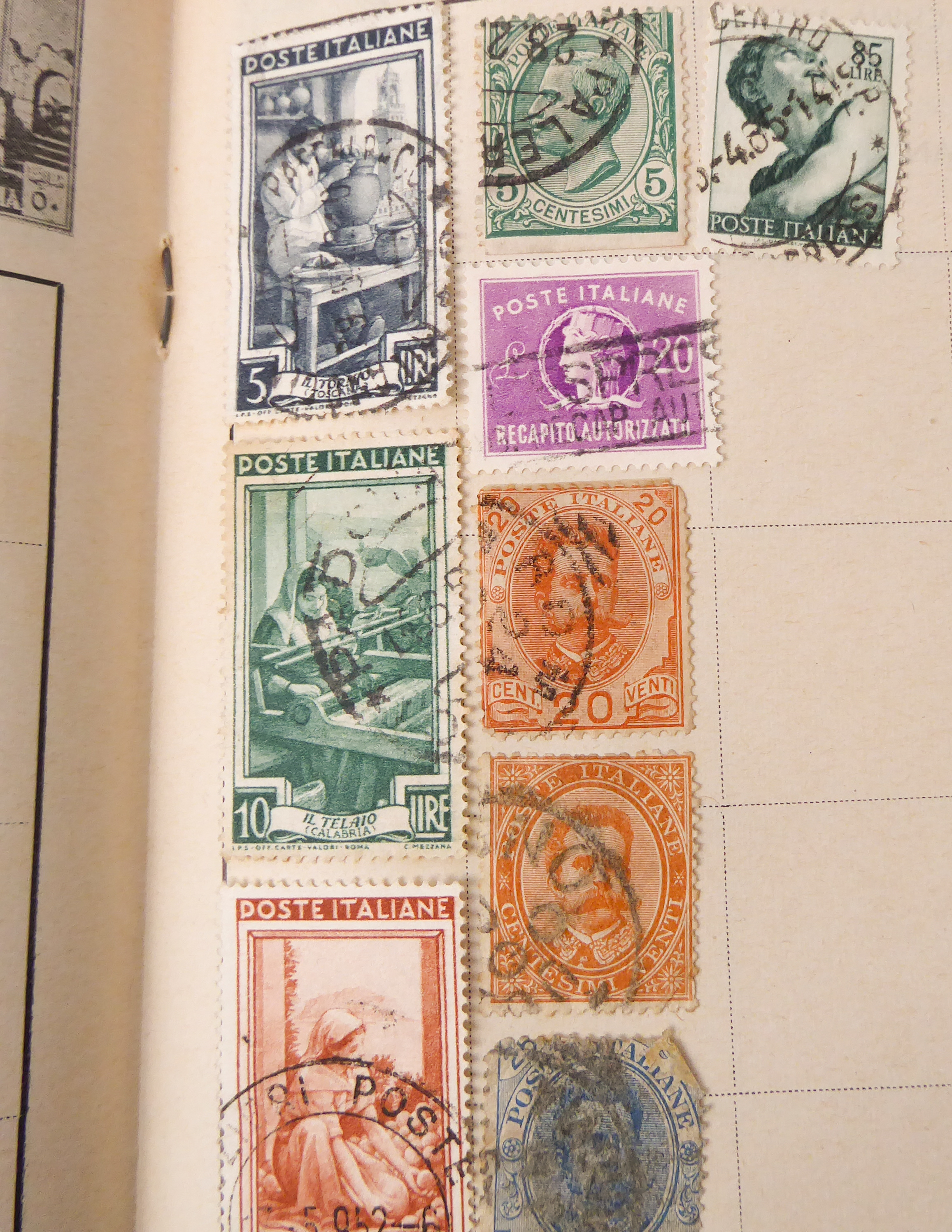 An interesting collection of albumed and semi-sorted GB and World stamps: 1. an album of hinged, - Image 25 of 37