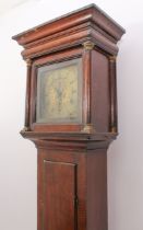 A mid-18th century 30-hour weight-driven longcase clock by Giles Bennett of Malmesbury - the bell-