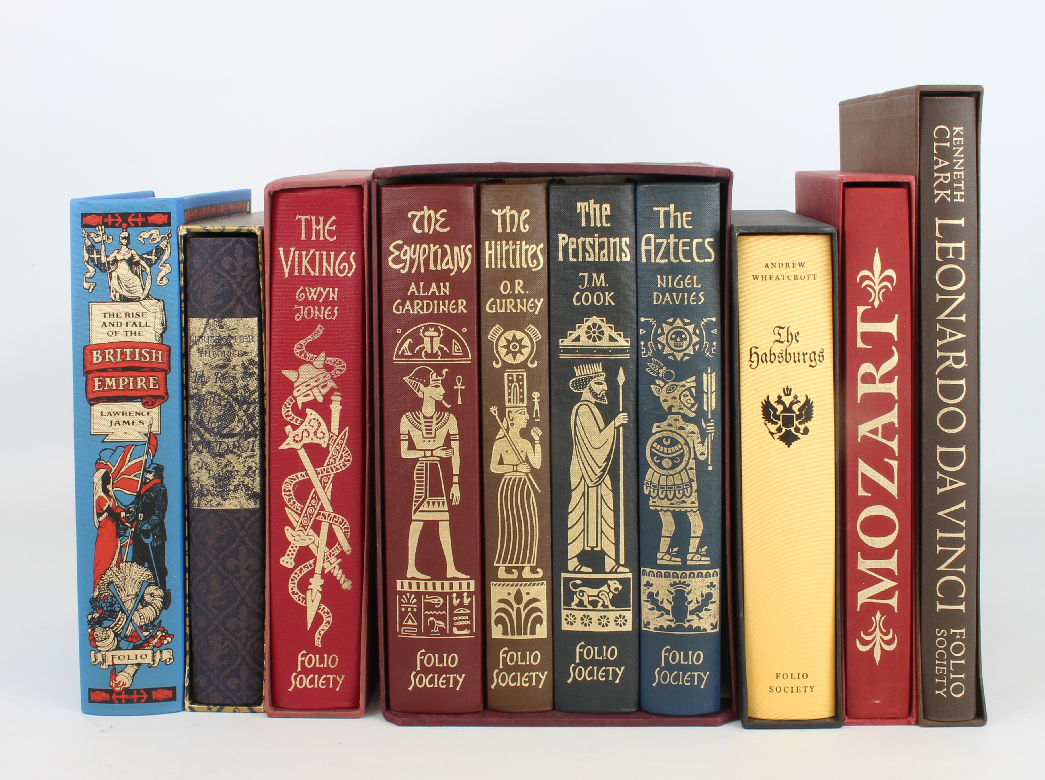 Ten books published by the Folio Society, London: Andrew Wheatcroft - The Habsburgs (2004), in