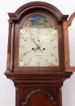 An early 19th century mahogany eight-day longcase clock by George Suggate of Halesworth with rocking