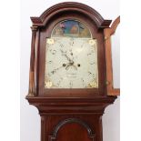 An early 19th century mahogany eight-day longcase clock by George Suggate of Halesworth with rocking