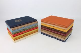 Sixteen presentation volumes in slipcases of the annual Walter Neurath Memorial Lectures published