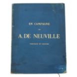 Richard (Jules) - 'En Campagne par A. de Neuville' - pub. Paris, no date (c.1894), orig. blue