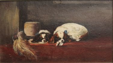 after Sir Edwin Henry Landseer (late 19th / early 20th century) King Charles Spaniels ('The
