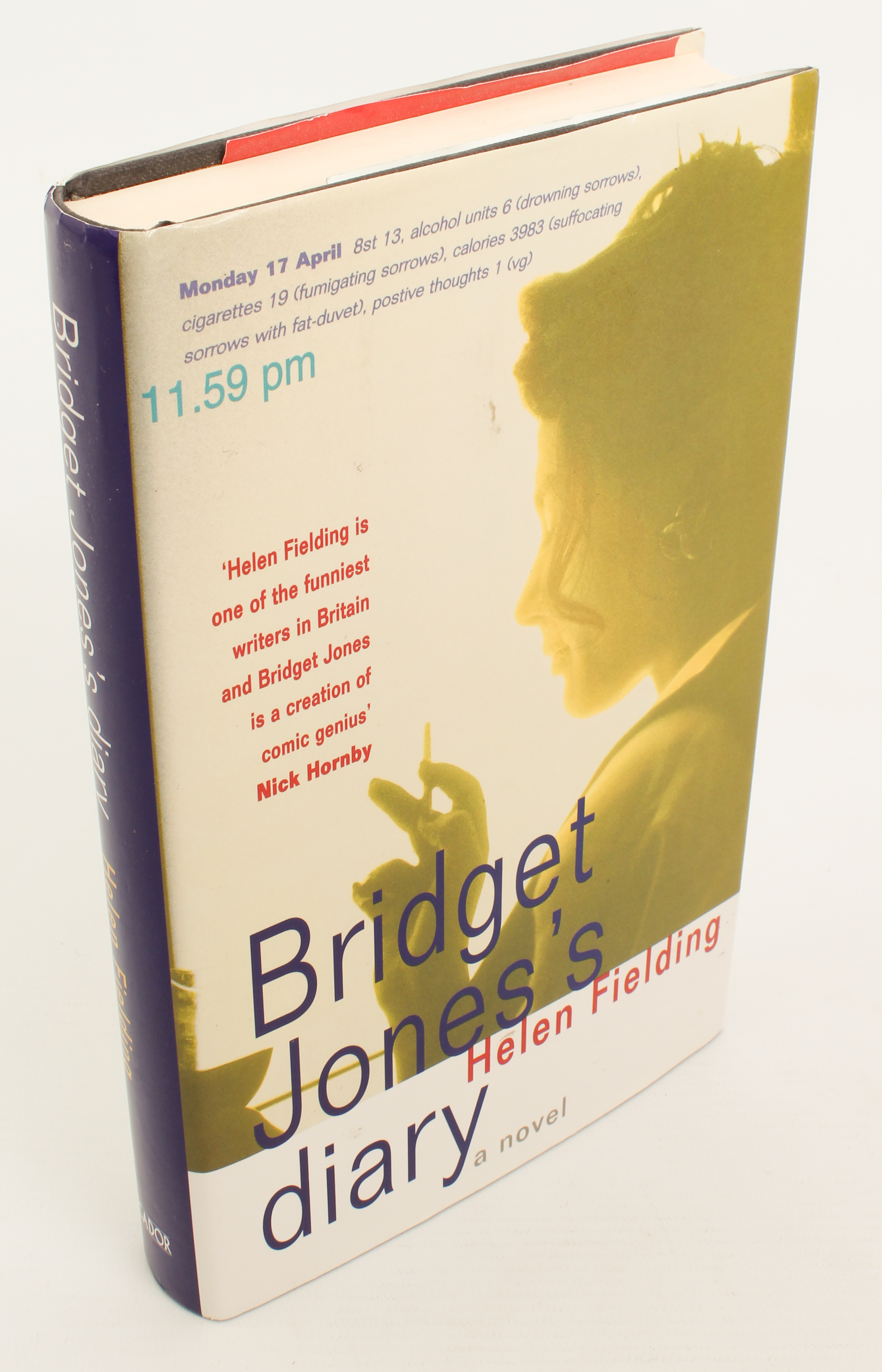 Fielding (Helen): Bridget Jones's Diary, first edition, 4th impression, signed by the author to half