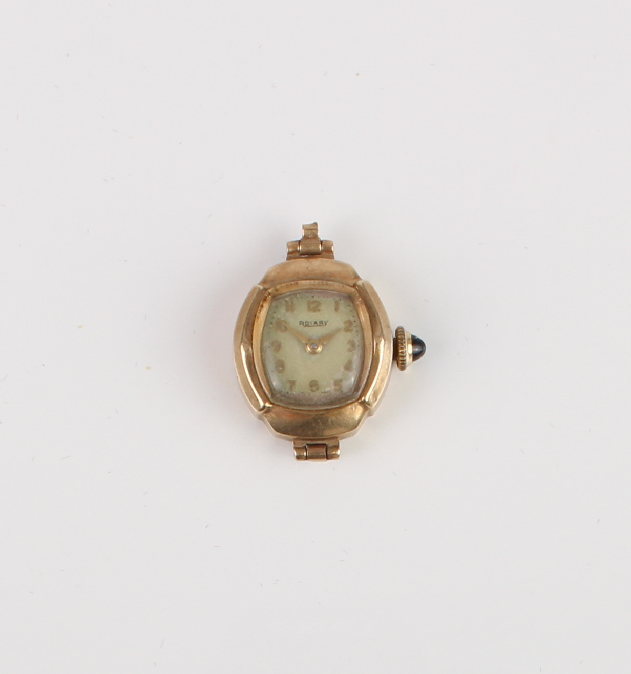 A mid-century 9ct gold ladies Rotary manual wind wristwatch - hallmarked London 1956, the cal. 955