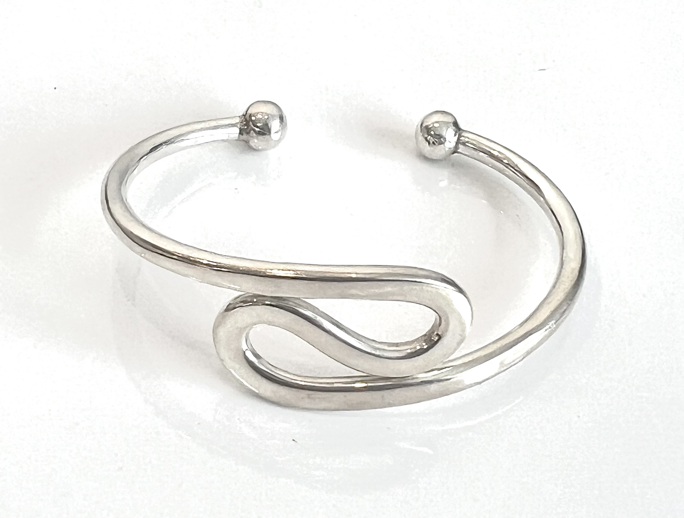 Four sterling silver bangles - each stamped 925, one Birmingham hallmarked. - Image 2 of 4