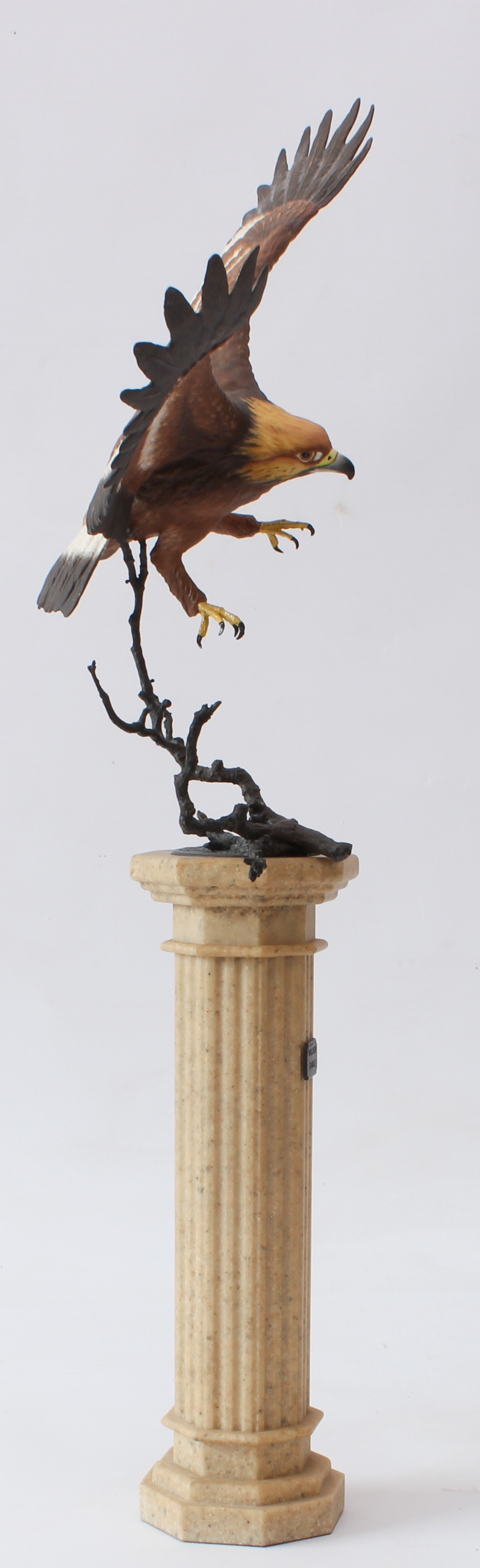 David Fryer Studios for Danbury Mint: a limited edition bronze, porcelain and resin model of a - Bild 4 aus 7