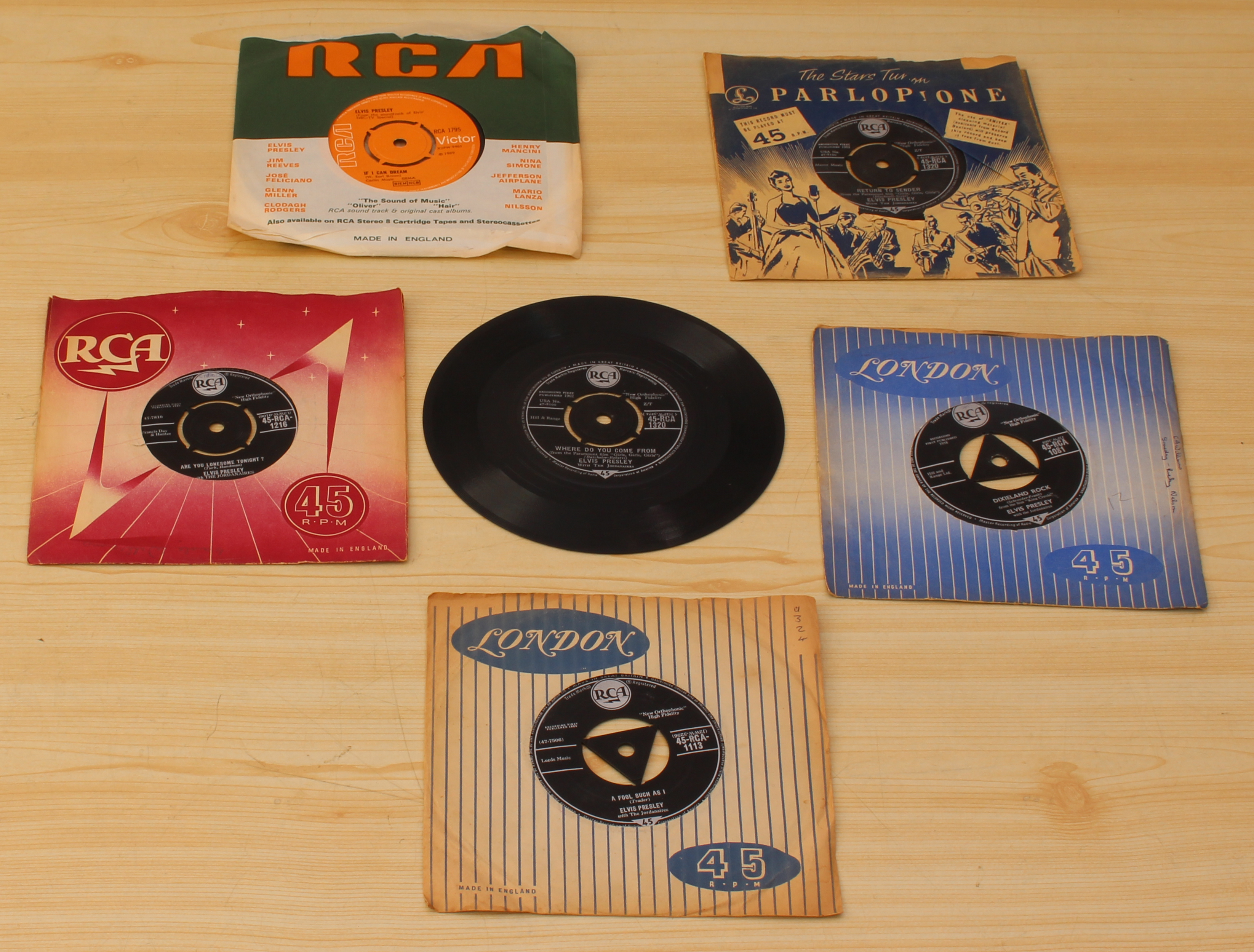 Elvis Presley - 11 limited edition 10" singles and 6 7" singles. Condition: VG+ overall - Image 4 of 5