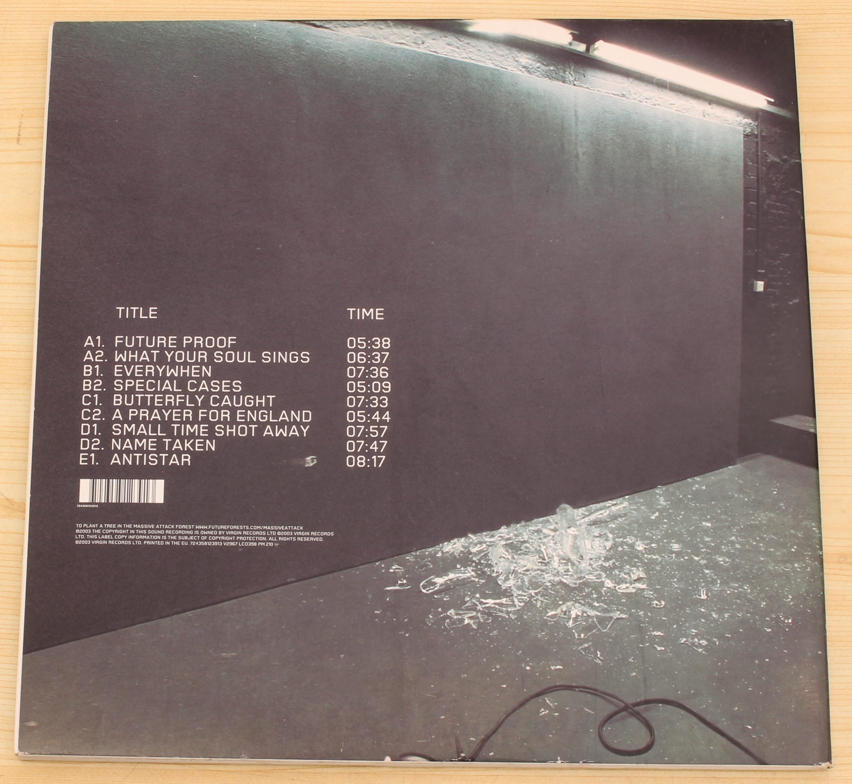 Massive Attack - A 100th Window (UK 2003 triple album with printed inners, Virgin Records V2967). - Image 2 of 7