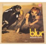 Blur - Parklife (original UK 1994 first pressing with printed inner Food Records Food LP10).