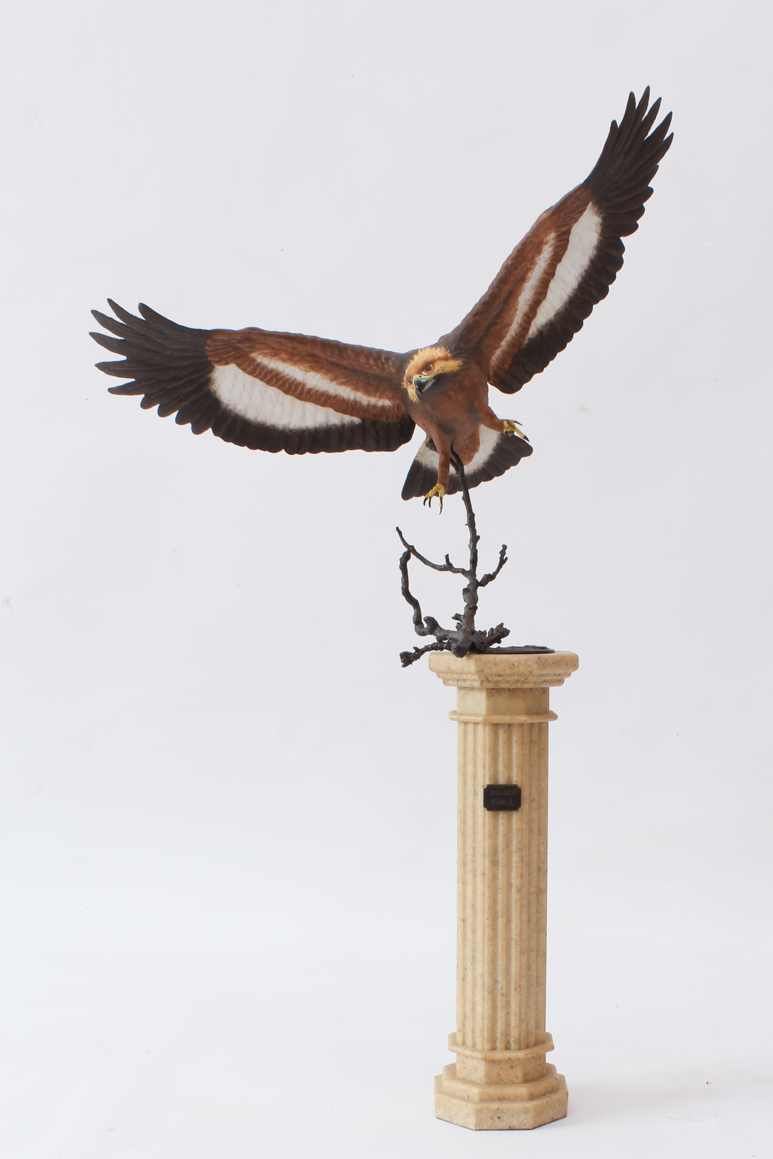 David Fryer Studios for Danbury Mint: a limited edition bronze, porcelain and resin model of a