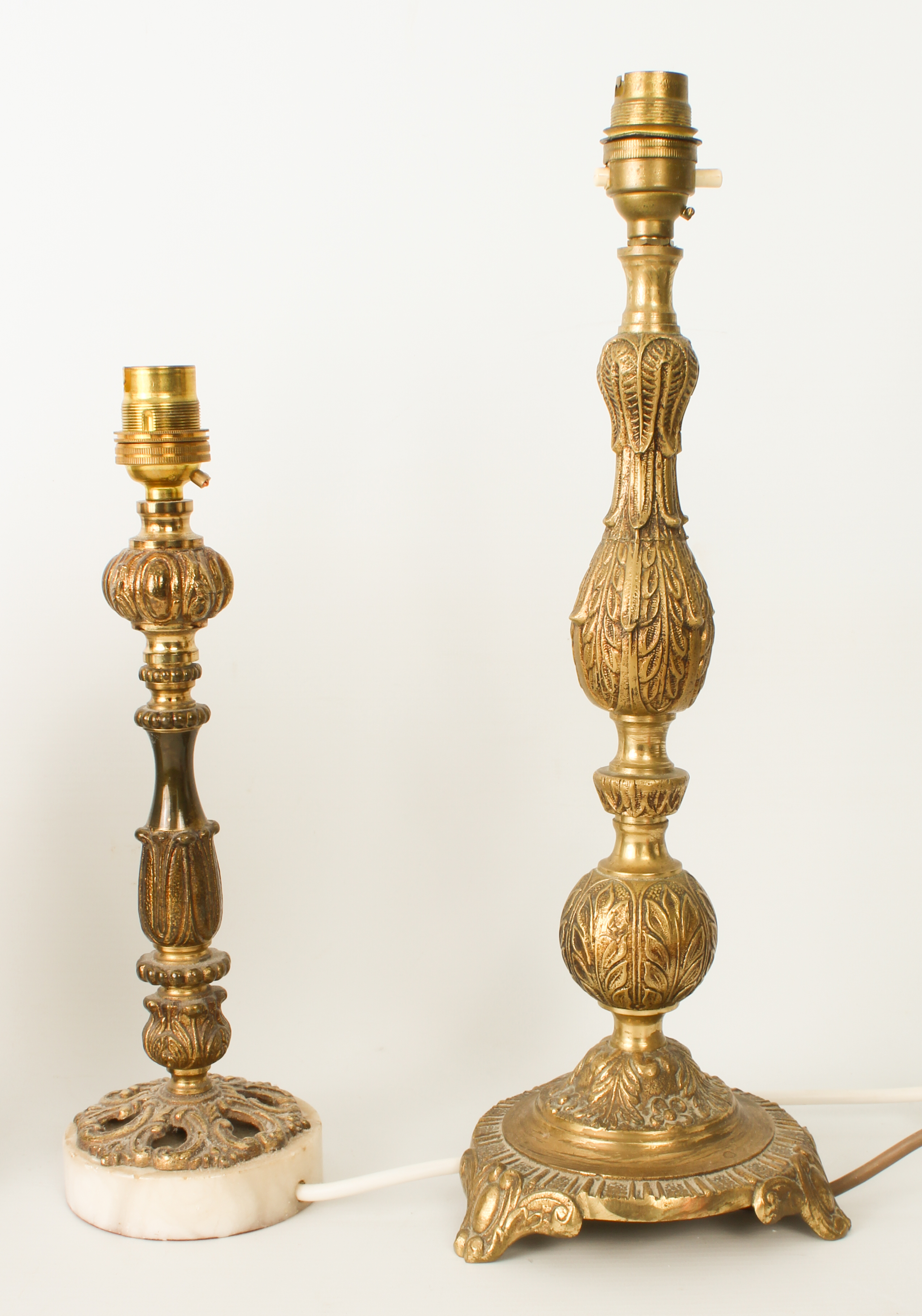 Four table lamps - comprising two china Oriental-style covered vase-type lamps, late 20th century, - Image 2 of 3